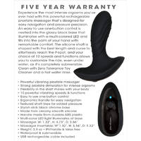 3" The Gentleman Prostate Massager