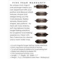 Cockstars Cock Rings Set x6