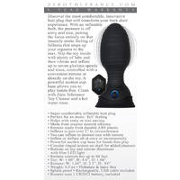 4" Shape Shifter Inflatable Butt Plug