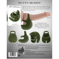 Nutty Vibrating Cock + Balls Ring
