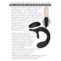 Ball Cradle Vibrating Cock Ring