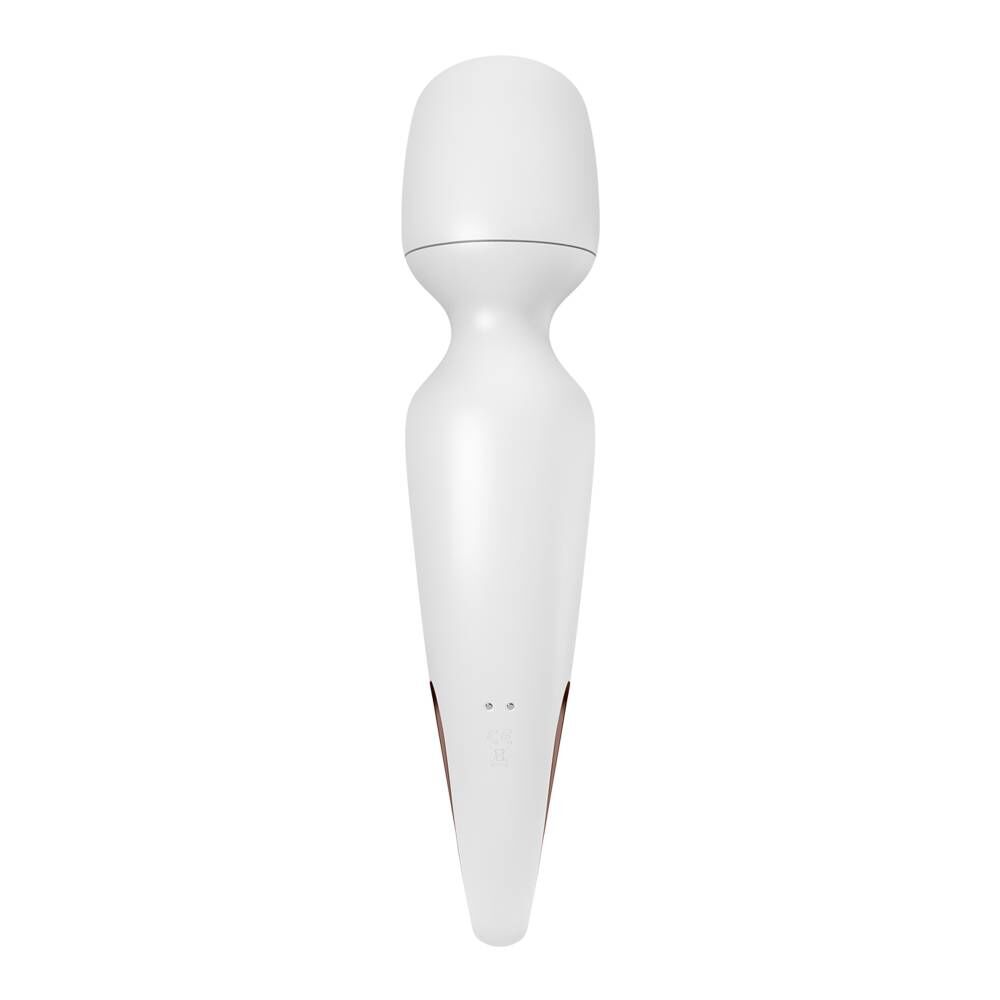 Large View Satisfyer Wand-erland 50 Mode White Body Wand