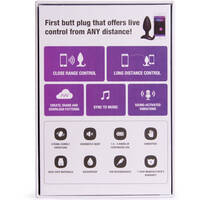 1.5" Hush Bluetooth Butt Plug