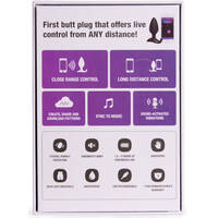 1.75" Hush Bluetooth Butt Plug