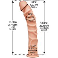 10" Raging Cock