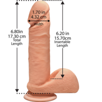 6" Perfect Cock + Balls
