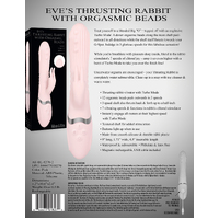 5" Thrusting Beaded Rabbit Vibrator