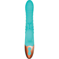4" Thrusting Heated Rabbit Vibrator