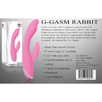 8" G-Gasm Rabbit Vibrator