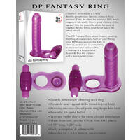 5.5" Dp Fantasy Vibrating Cock Ring