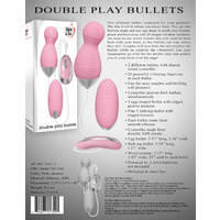 Double Play Vibrating Bullets x 2