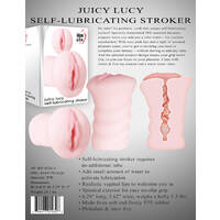 Juicy Lucy Vibrating Pocket Pussy