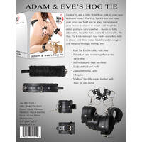 Hog Tie Black Restraints