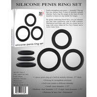 Silicone Cock Rings X3