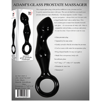 4" Glass Prostate Massager