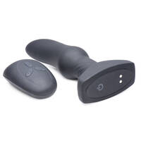 4.5" Slim Curved Rimming Butt Plug