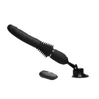 Master Series Ultimate Power Pounder Black 30 cm USB Rechargeable Thrusting Vibrator