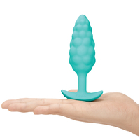 4" Bump Textured Vibrating Butt Plug