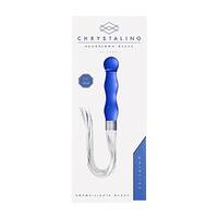 7" Whipster Glass Dildo Flogger