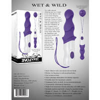8" Wet & Wild Vibrating Anal Beads