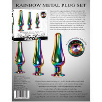Rainbow Metal Anal Training Kit