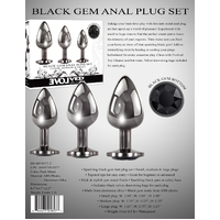 Metallic Anal Trainer Kit