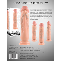 7" Realistic Cock
