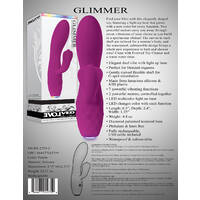  7" Glimmer Rabbit Vibrator