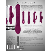 9.5" Lovely Lucy Rabbit Vibrator