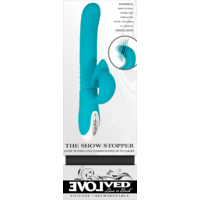 6" Show Stopper Thrusting Rabbit Vibrator