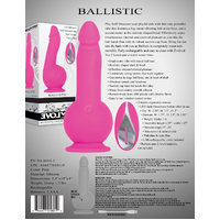 7.5" Ballistic Vibrating Dildo