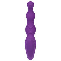 6" Vibrating Strapless Strap On