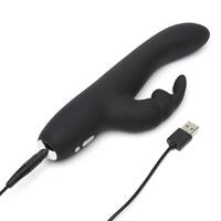 9" Greedy Girl Slimline Rabbit Vibrator