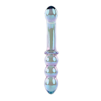 Galaxy Glass Wand Double Dildo