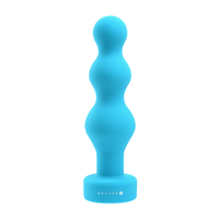 5" Vibrating Ribbed Butt Plug