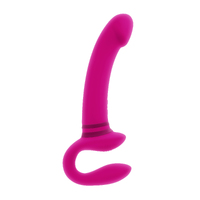 8.5" Vibrating Strapless Strap-On