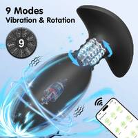 App Control Rotating Butt Plug