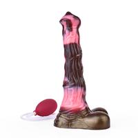 10" Wild Squirting Horse Cock