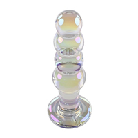 Playboy Pleasure JEWELS BEADS Clear Glass 12 cm Anal Beads