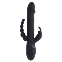 Playboy Pleasure Big Bunny Energy  26.2cm Usb Rechargeable Rabbit Vibrator With Anal Beads