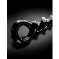 6.5" Twisted Glass Dildo