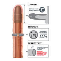3" Perfect Extension Penis Sleeve