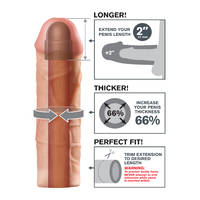 2" Mega Extension Penis Sleeve