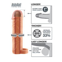 1" Perfect Extension + Ball Strap