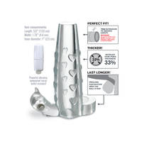 5.5" Deluxe Vibrating Penis Sleeve