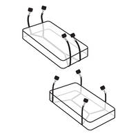 Wraparound Mattress Restraints