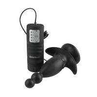 4" Vibrating Anal Anchor Butt Plug