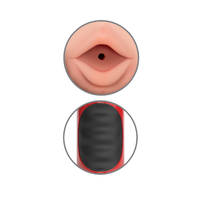 Mega Grip Vibrating Mouth Stroker