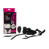  Little Black Thong Vibrating Panties