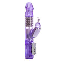 4.5" Beaded Rabbit Vibrator